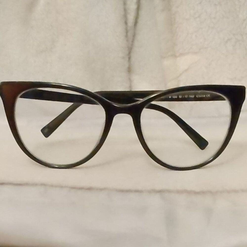 Warby Parker "Haley M" Women's Black Cat-Eye Eyeglasses (Includes Lenses) - Picture 3 of 6